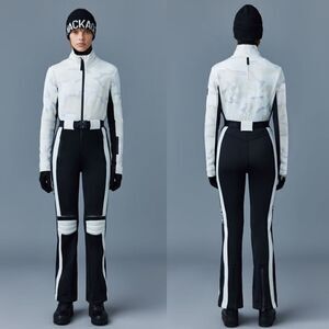 MACKAGE Ski Suit | Brie Belted Camo Colorblocked | Sz S | New NWT